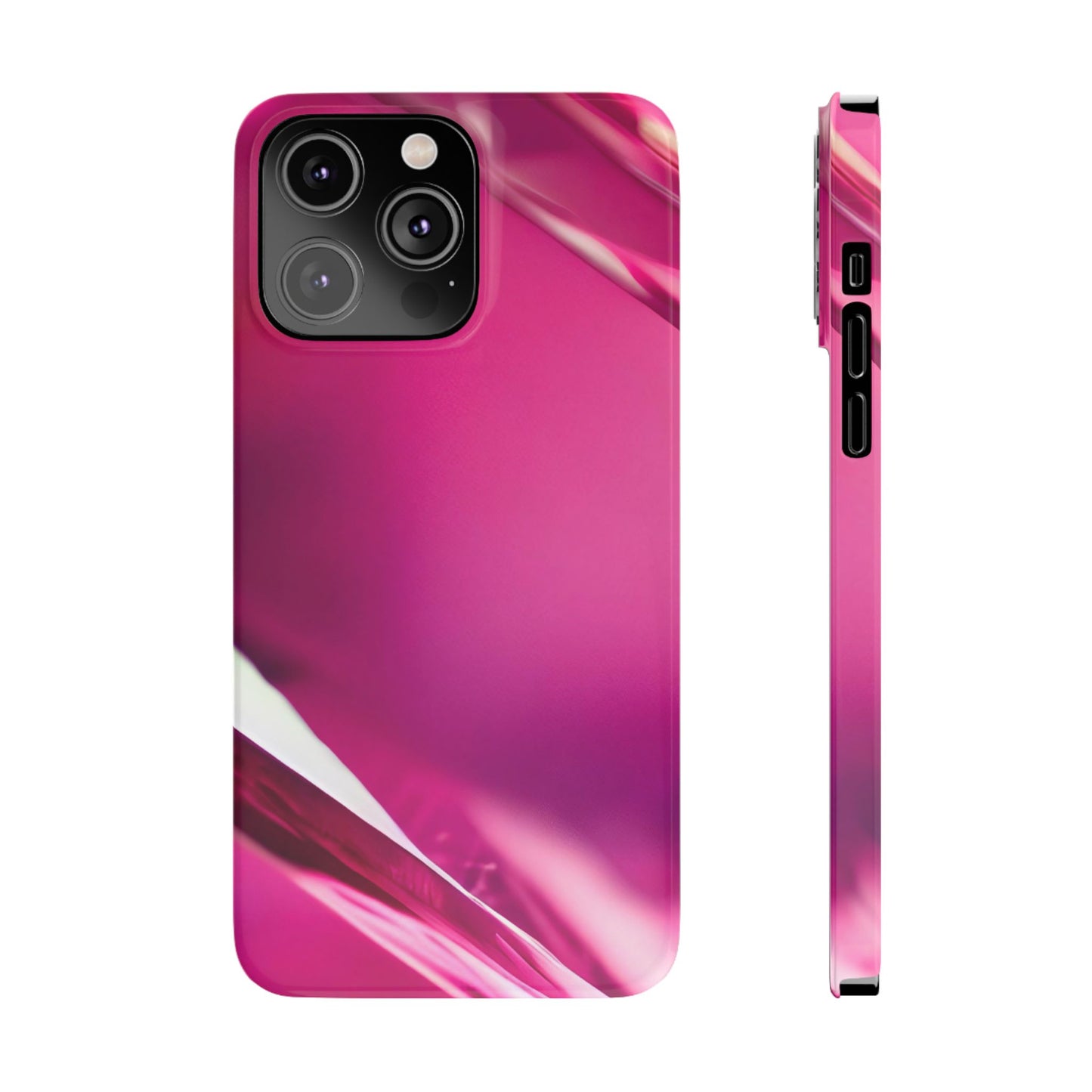 Slim Phone Case – Magenta Motion