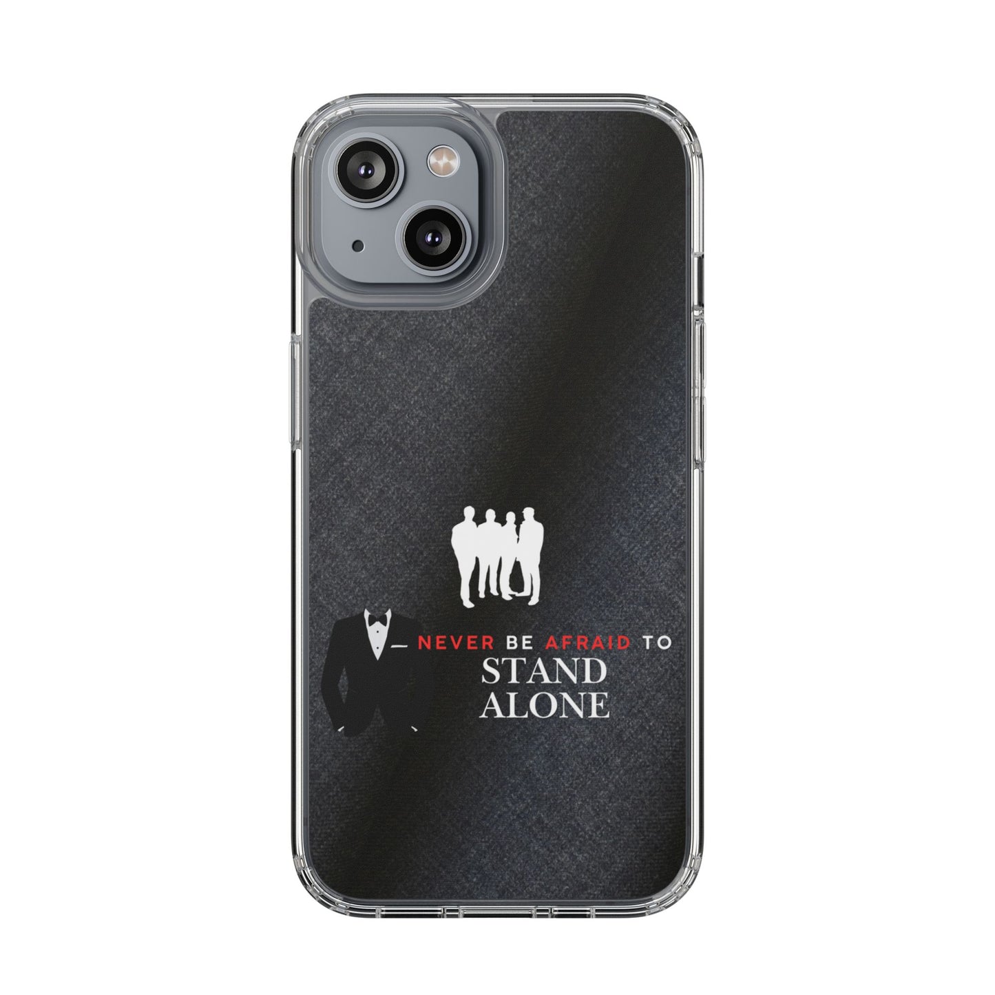 Clear Phone Case – Stand Alone