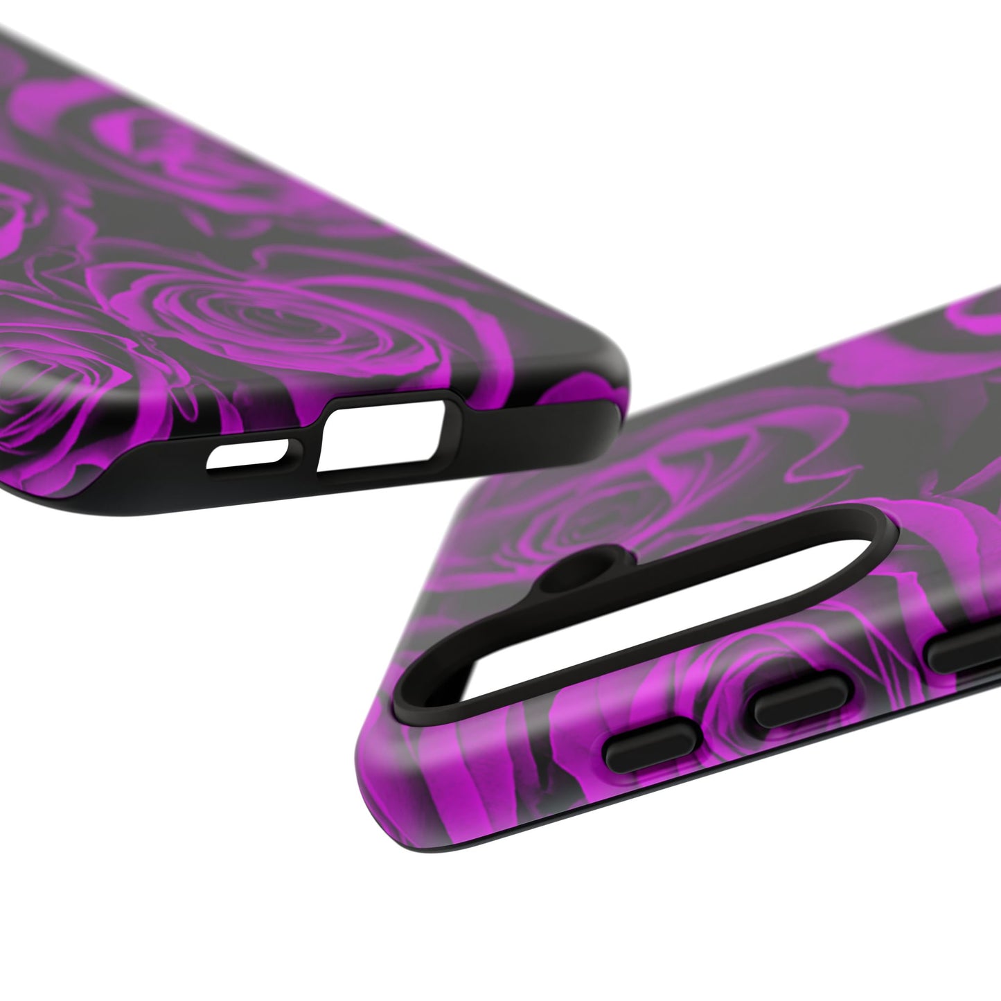 Protective Phone Case – Amethyst Roses