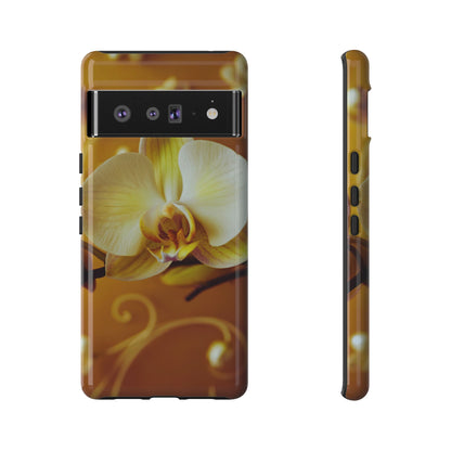 Protective Phone Case – Amber Orchid