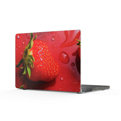 Clear Laptop Case – Strawberry Drip