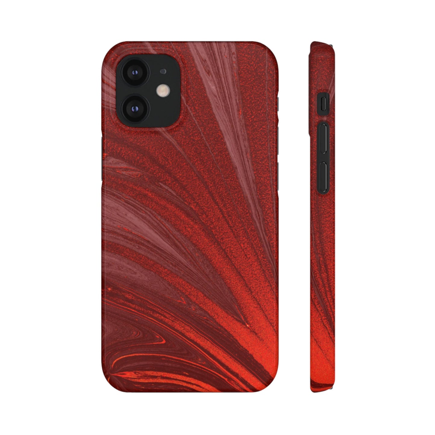 Snap Phone Case – Crimson Current