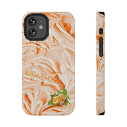 Impact-Resistant Phone Case – Peach Sorbet