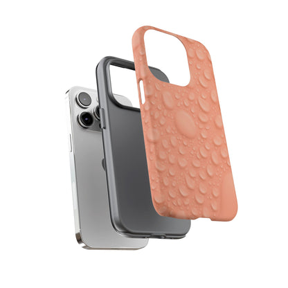 Protective Phone Case – Apricot Rain