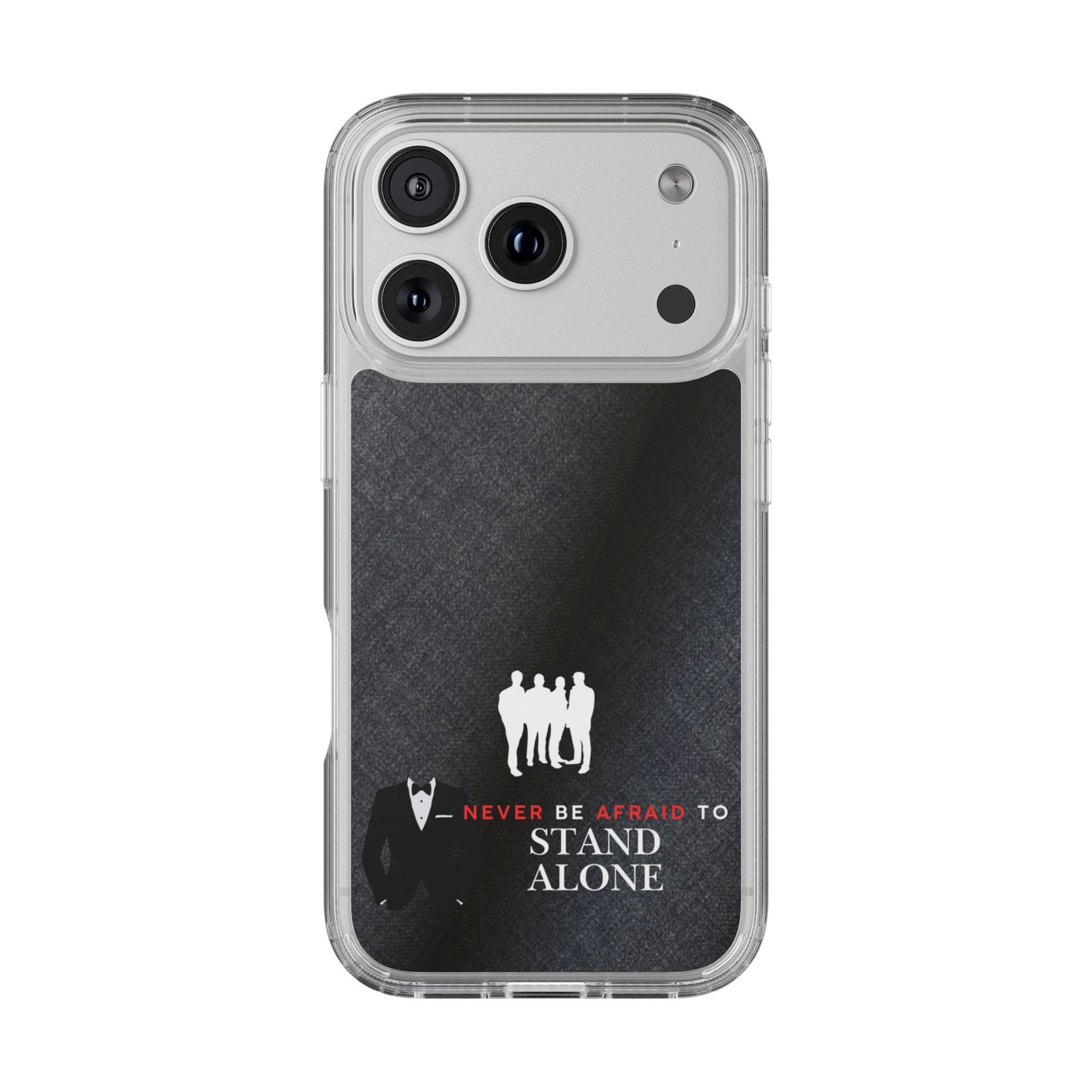 Clear Phone Case – Stand Alone