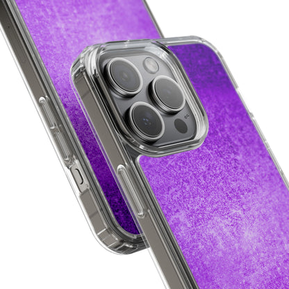 Clear Phone Case – Violet Voltage