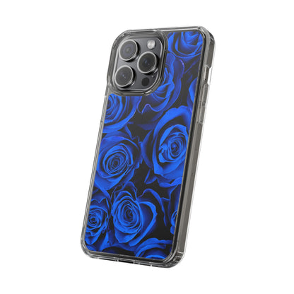 Clear Phone Case – Midnight Bloom