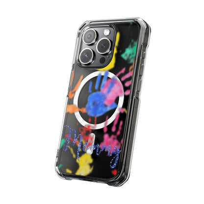 Clear Magnetic Phone Case – Handprint Memories