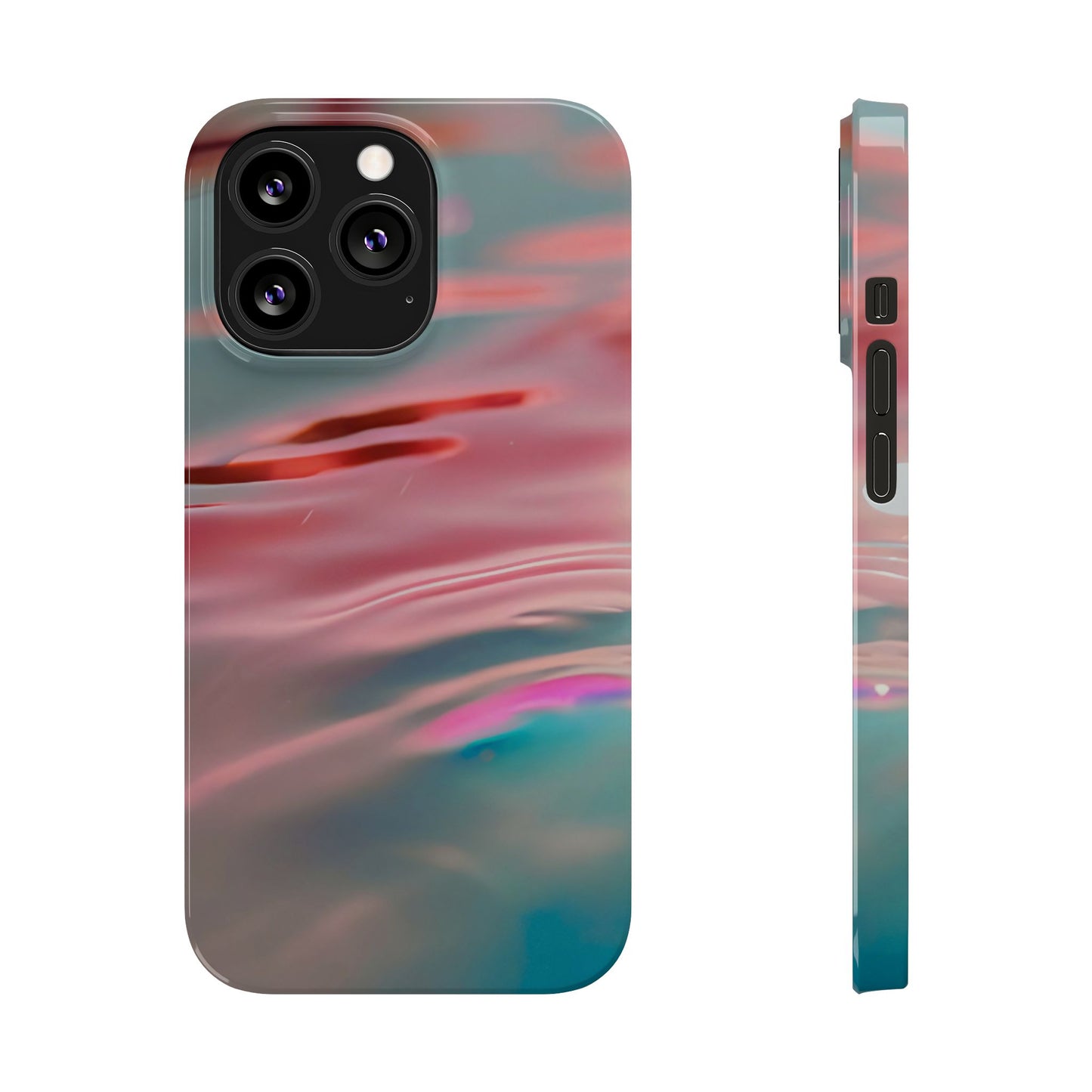Slim Phone Case – Liquid Sunset