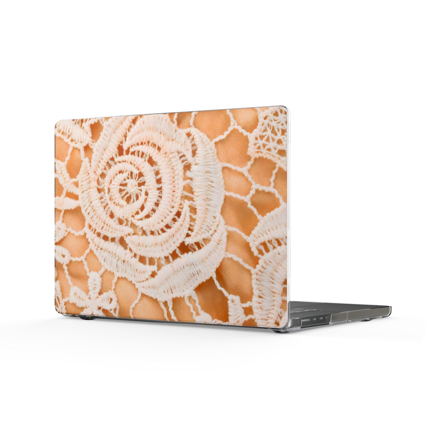 Clear Laptop Case – Vintage Veil