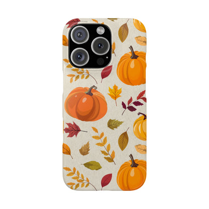 Slim Phone Case – Falling for Pumpkin