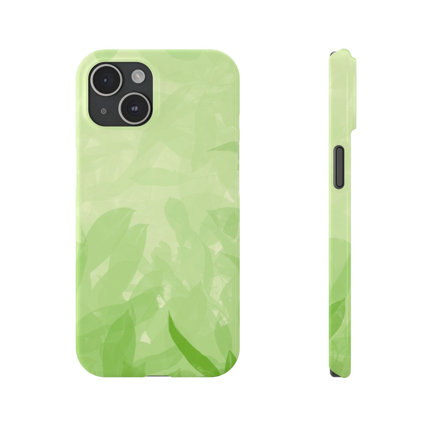 Slim Phone Case – Leaf Echo
