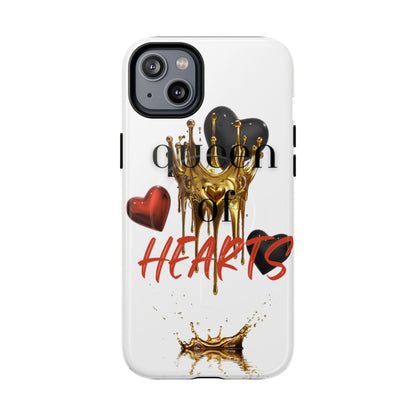 Protective Magnetic Phone Case – Queen of Hearts