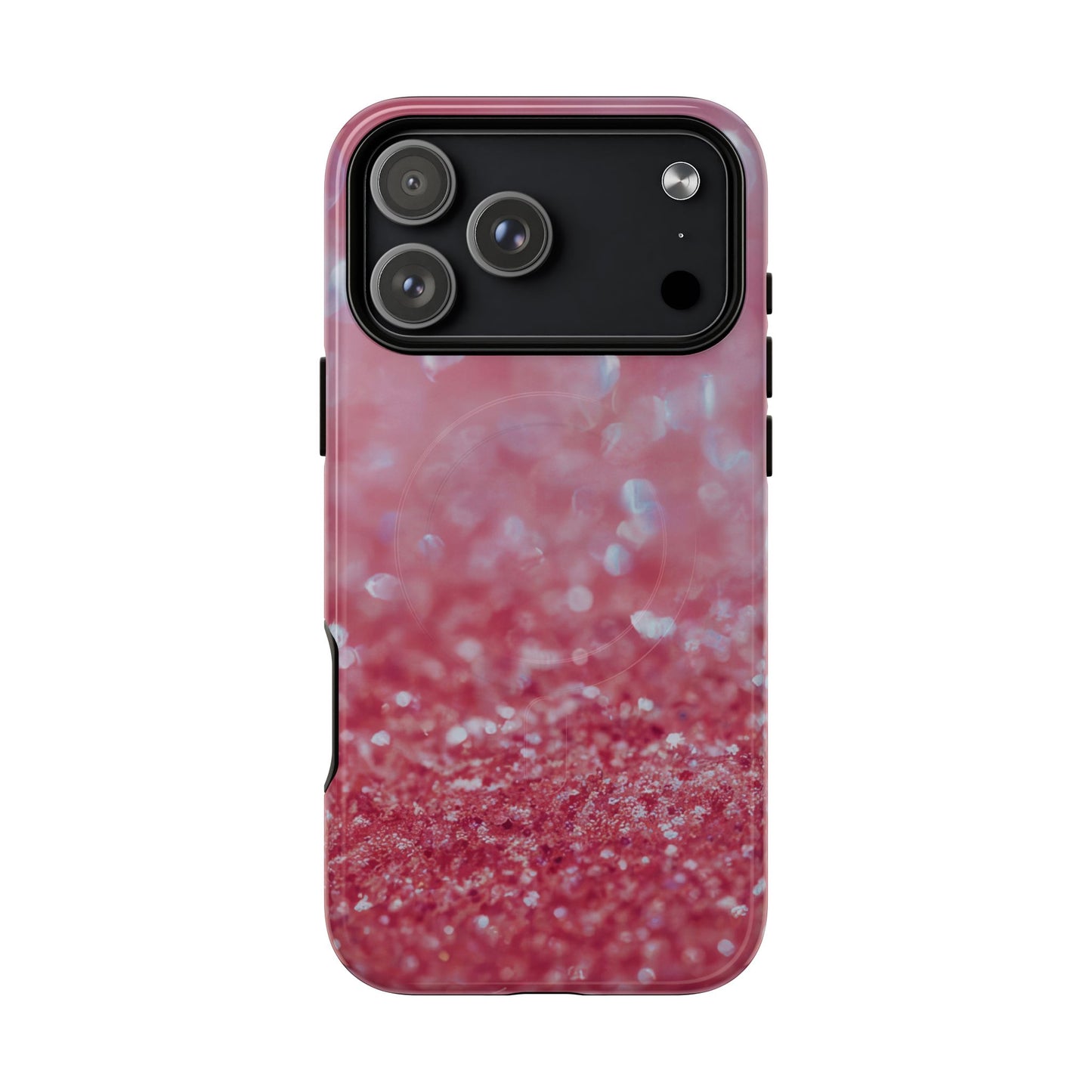Protective Magnetic Phone Case – Rosé Sparkle