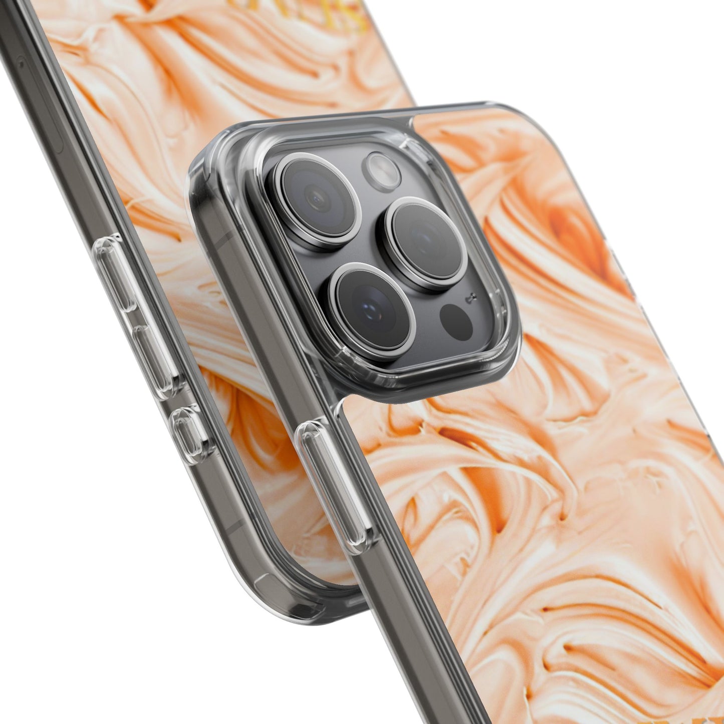 Clear Phone Case – Peach Sorbet