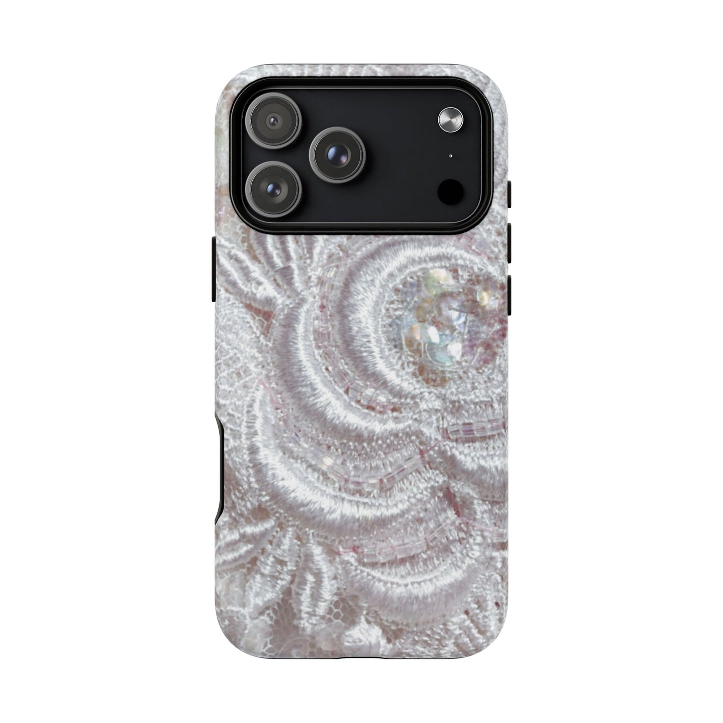 Protective Magnetic Phone Case – Lace Veil