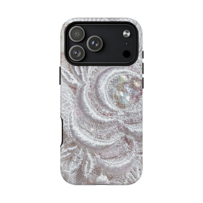 Protective Magnetic Phone Case – Lace Veil