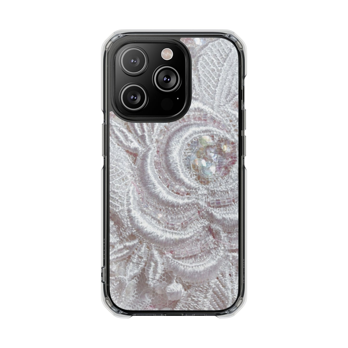 Clear Magnetic Phone Case – Lace Veil