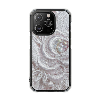 Clear Magnetic Phone Case – Lace Veil