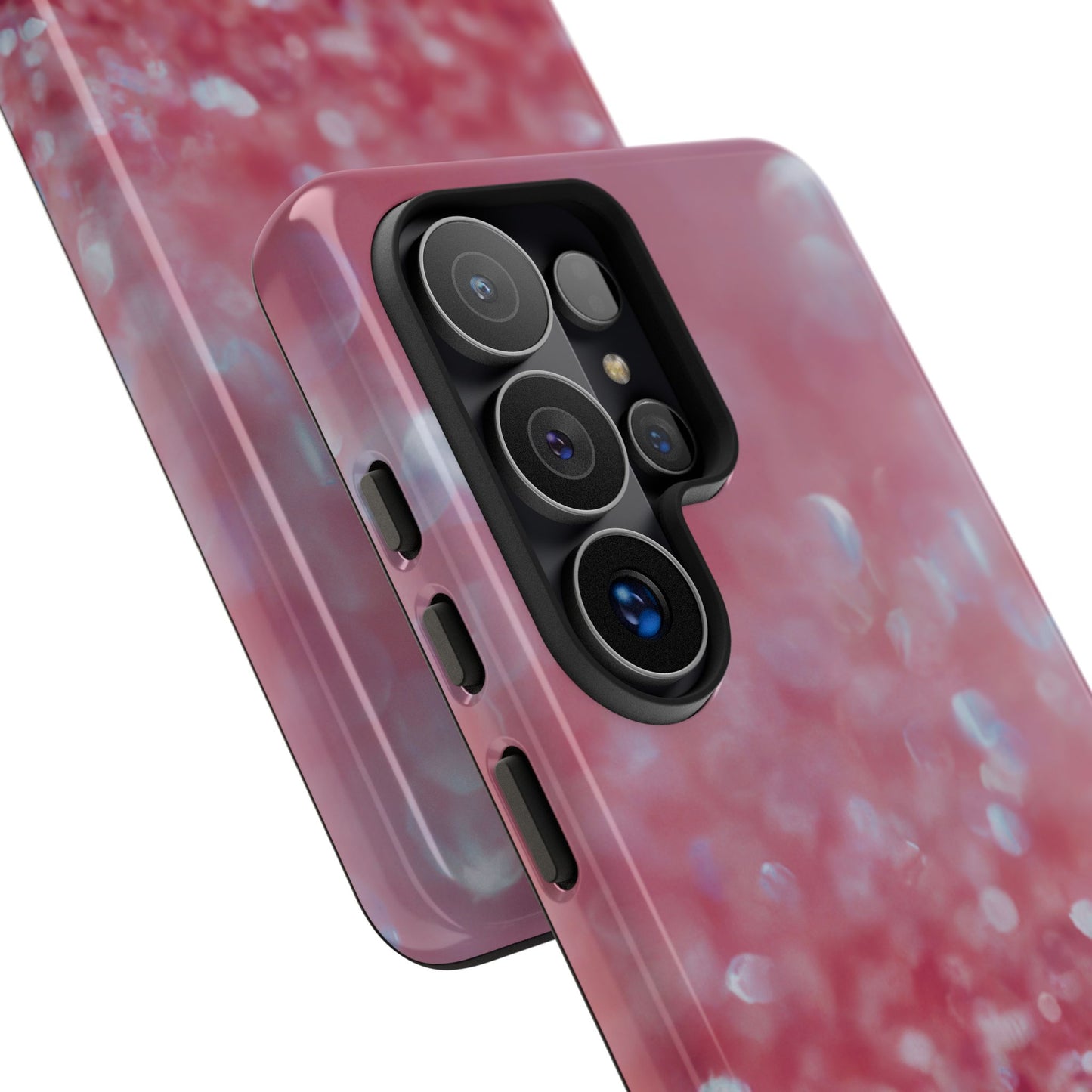 Protective Phone Case – Rosé Sparkle