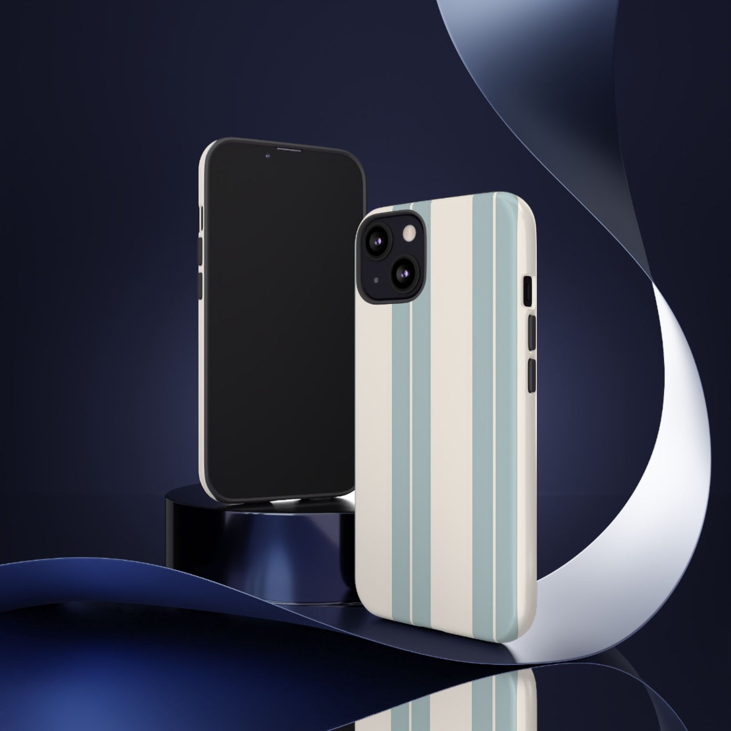 Protective Phone Case – Coastal Stripe