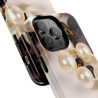 Protective Magnetic Phone Case – Noir Pearl