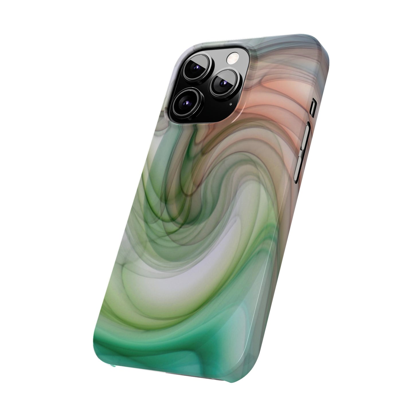 Slim Phone Case – Marble Flow