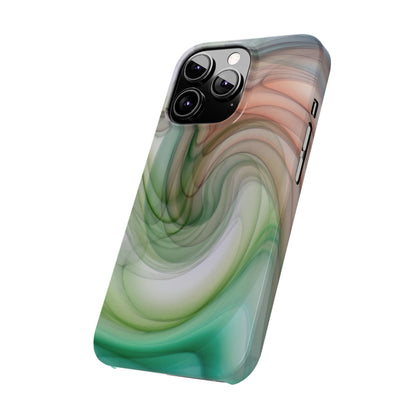 Slim Phone Case – Marble Flow