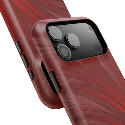 Impact-Resistant Phone Case — Crimson Current