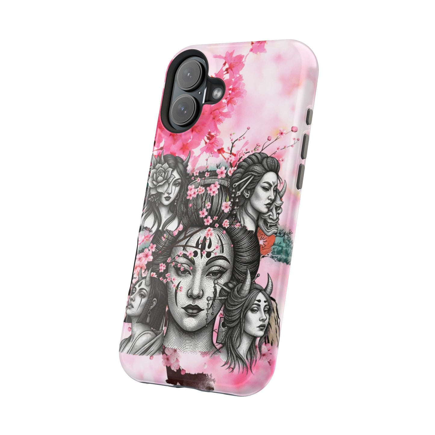 Wireless-Charging Compatible Case – Blossom & Thorn