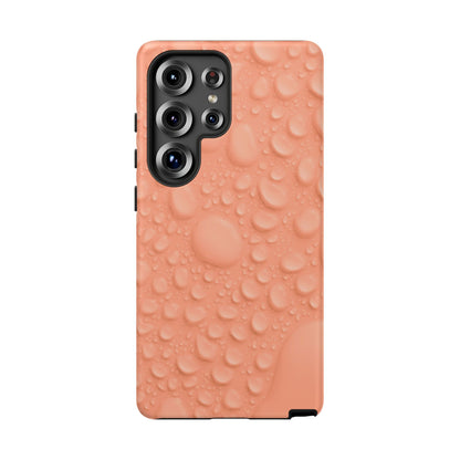 Protective Phone Case – Apricot Rain