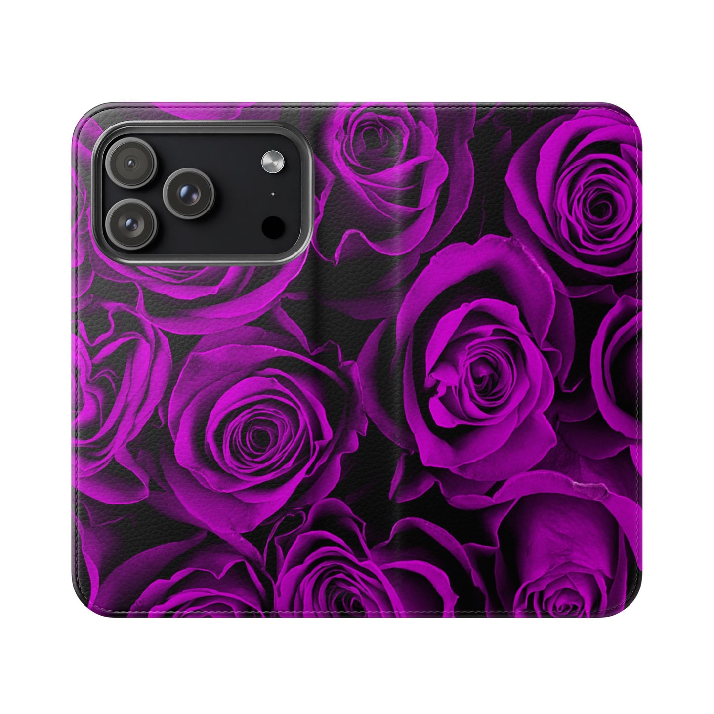Flip Case – Amethyst Roses