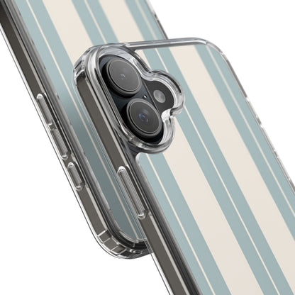 Clear Phone Case – Coastal Stripe