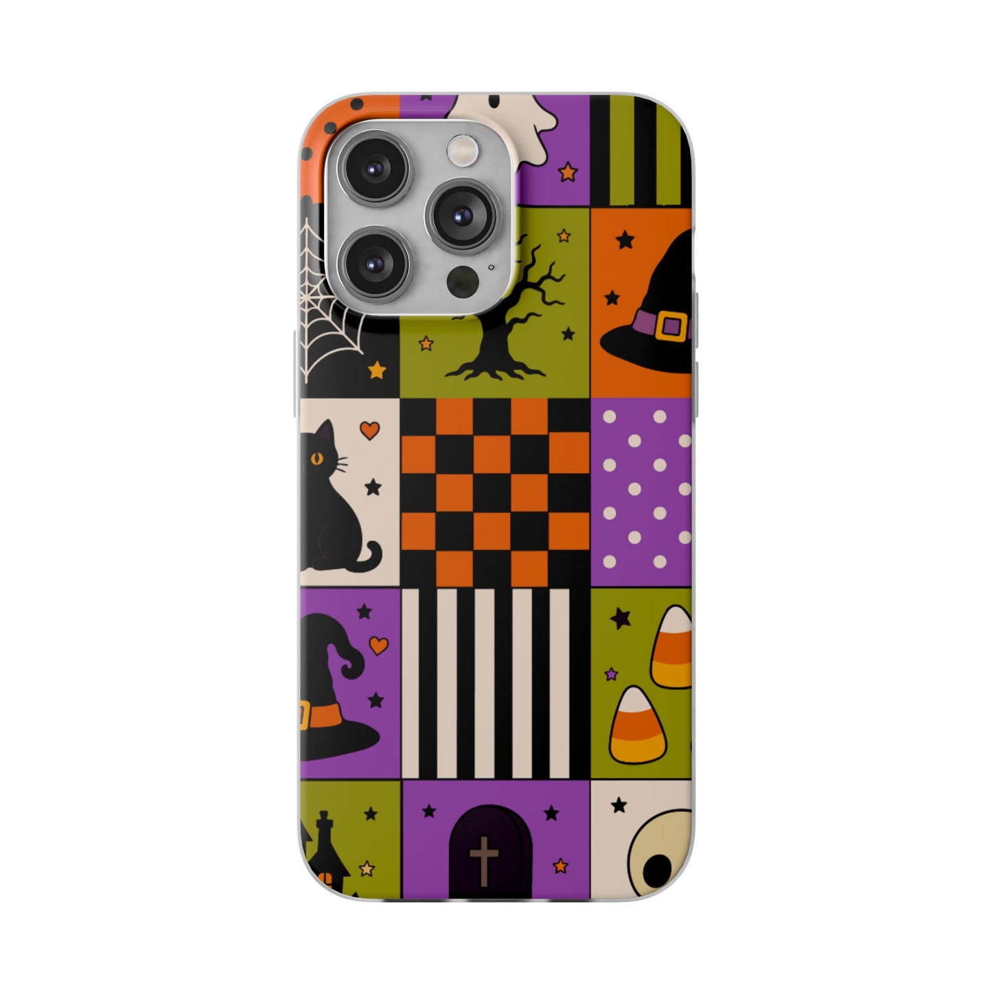 Flexi Case – Spooky Patchwork