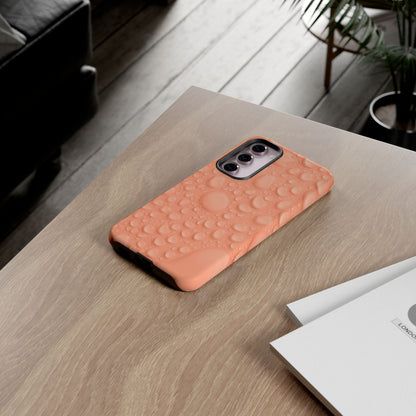 Protective Phone Case – Apricot Rain