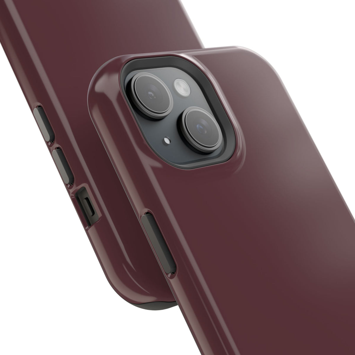 Wireless-Charging Compatible Case – Mulled Wine – Compatible with iPhone 13–17 & Samsung Galaxy S25–S26 Series
