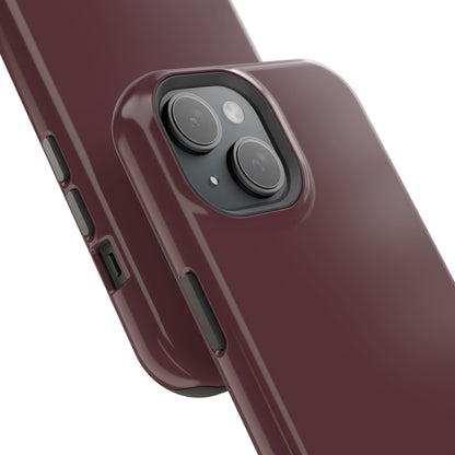 Wireless-Charging Compatible Case – Mulled Wine – Compatible with iPhone 13–17 & Samsung Galaxy S25–S26 Series