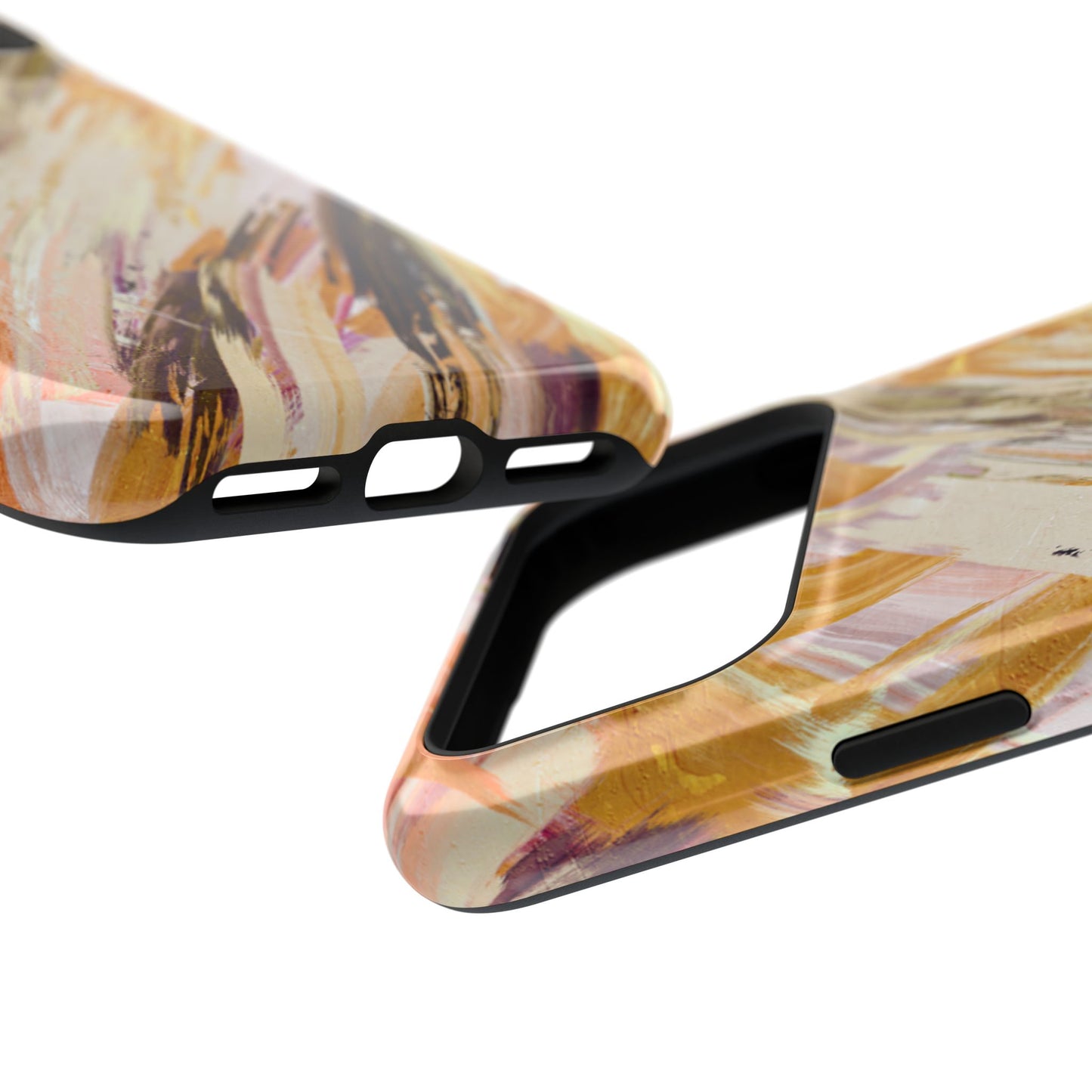 Impact-Resistant Phone Case – Brush & Bronze