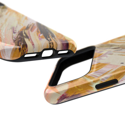 Impact-Resistant Phone Case – Brush & Bronze