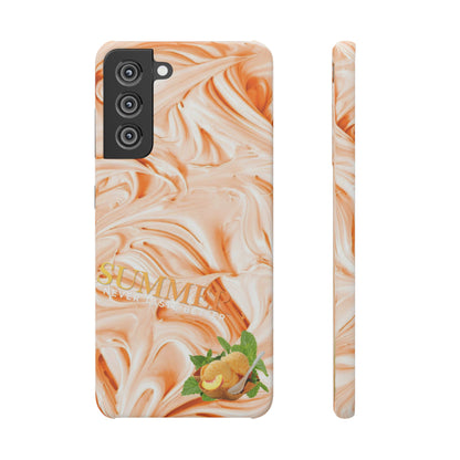 Snap Phone Case – Peach Sorbet