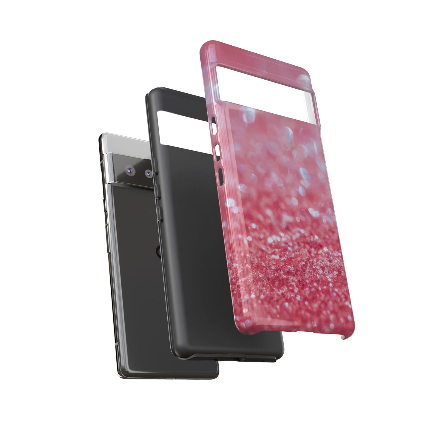 Protective Phone Case – Rosé Sparkle