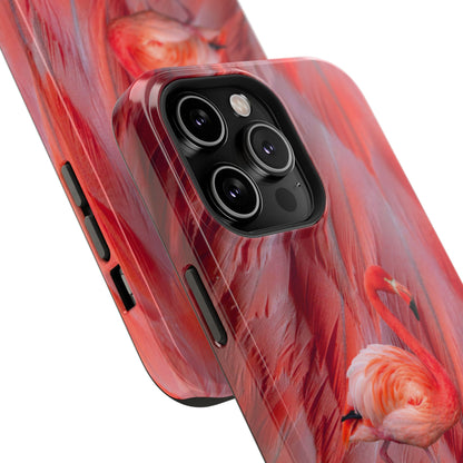 Impact-Resistant Phone Case – Scarlet Plume