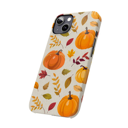 Slim Phone Case – Falling for Pumpkin