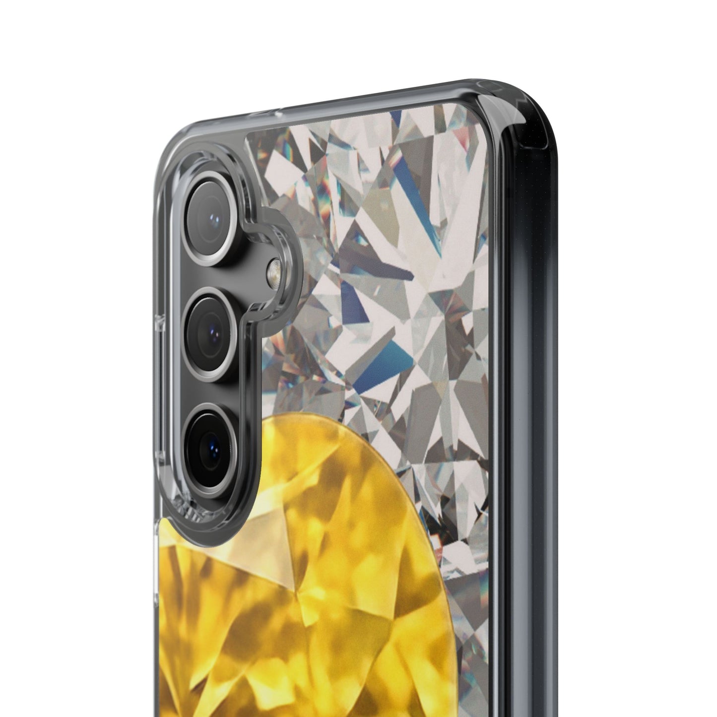 Clear Phone Case – Heart of Gold
