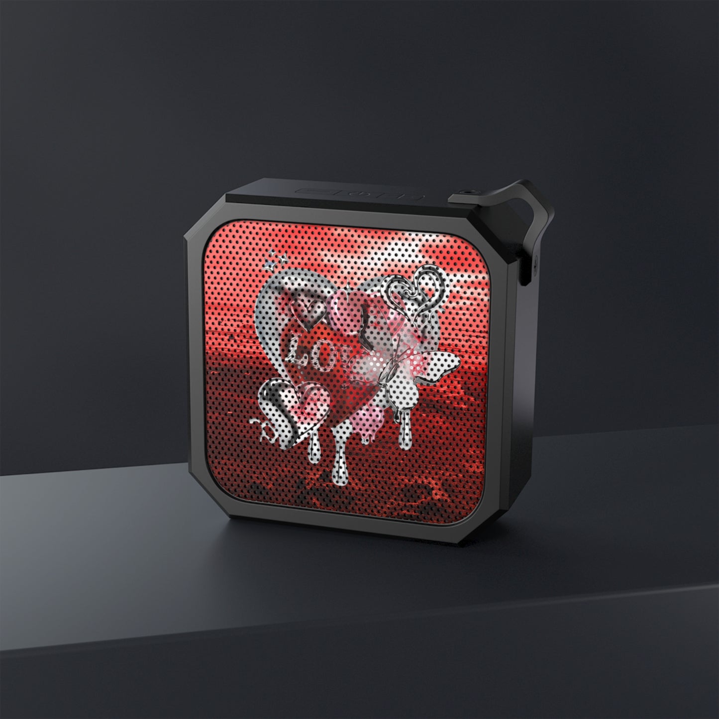 Water-Resistant Bluetooth Speaker – Chrome Love