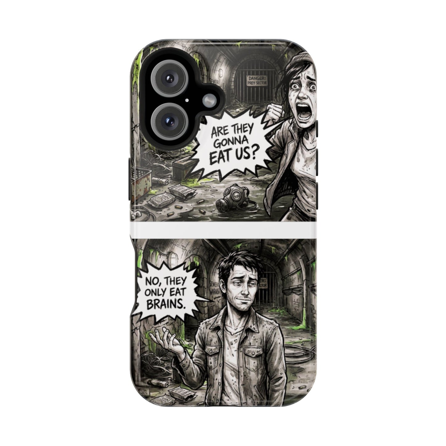 Wireless-Charging Compatible Case – Brains Only