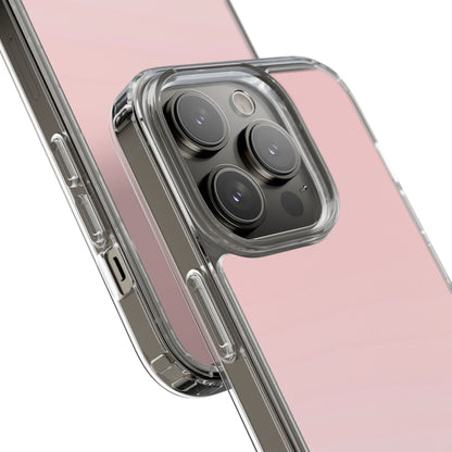 Clear Phone Case – Soft Blush