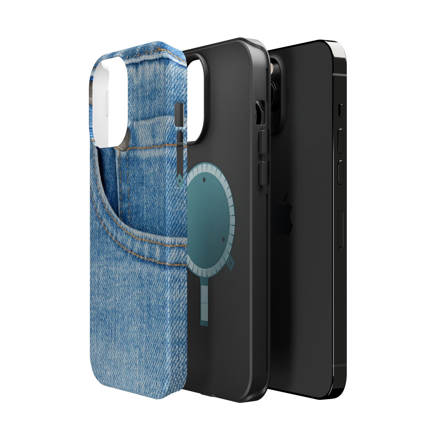 Wireless-Charging Compatible Case – Blue Jean Baby
