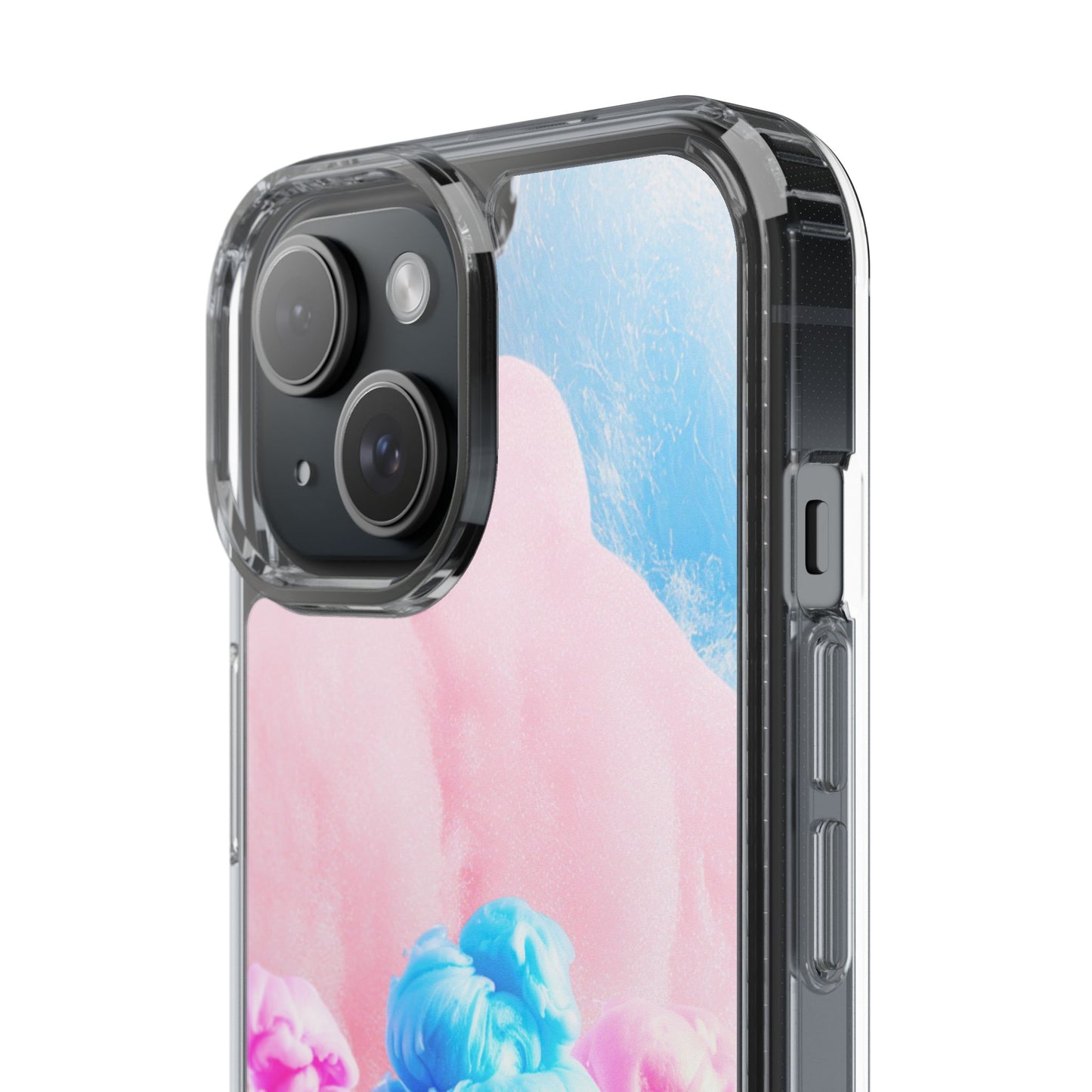 Clear Phone Case – Cotton Candy Dream