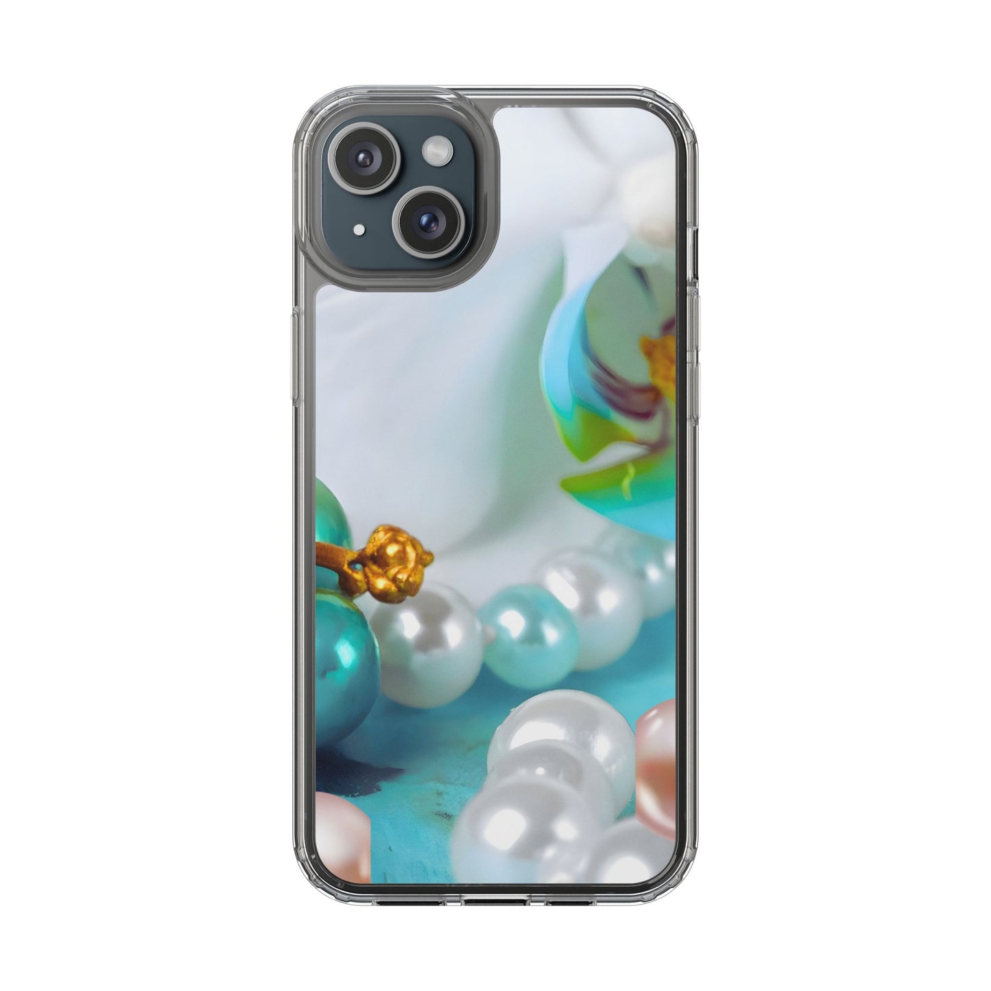 Clear Phone Case – Mermaid's Pearl